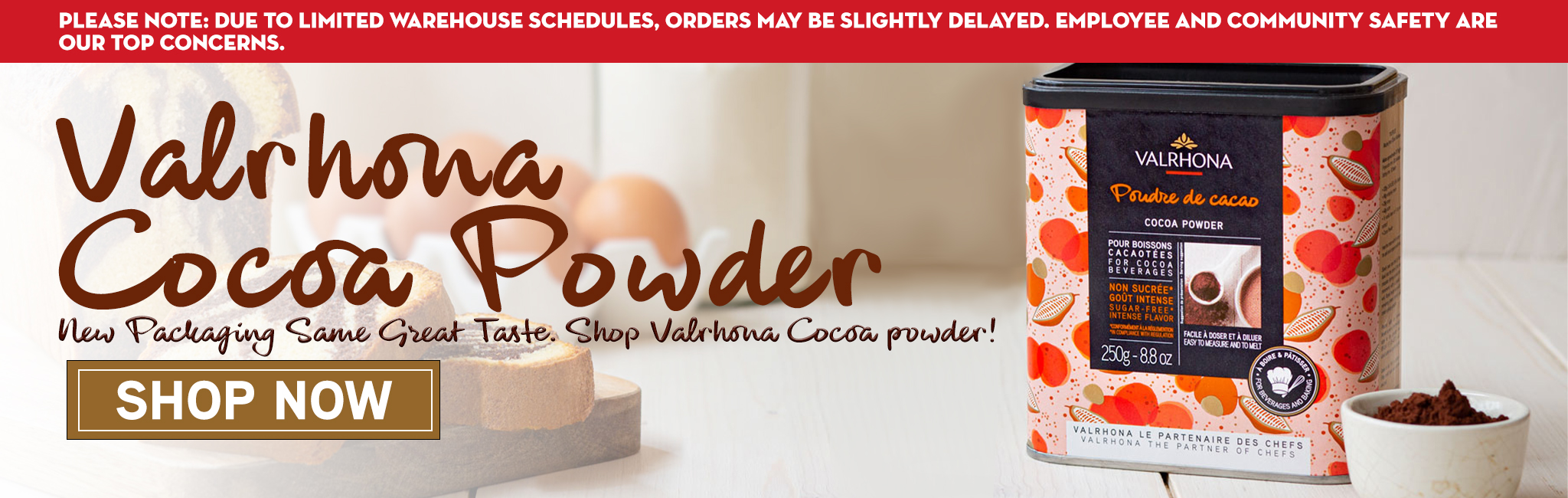 NEW COCOA POWDER PACKAGING